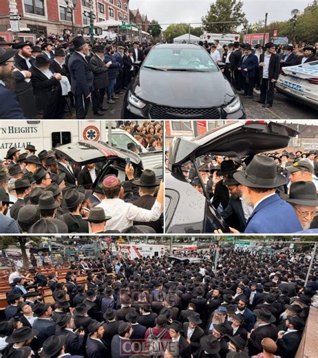 Large Crowd at Levaya of New Haven Rosh Yeshiva