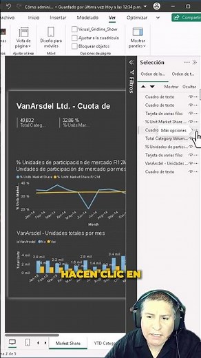 How to manage items in Power BI?