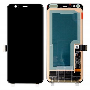 LCD with Touch Screen for Google Pixel 4 - Orange (display glass combo folder)