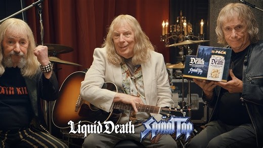 Liquid Death and Spinal Tap crank the volume with a $1,100 water collab