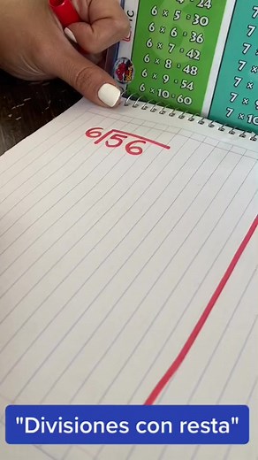 7.9K views · 85 reactions | Divisiones con resta #matematicas #escuela | Maestros Foráneos Etza-Tlajo | Facebook