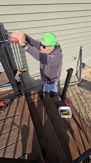13 reactions | All of the heavy lifting is done on this build now we are onto the finish work. In this reel we are installing the @trexcompany signature stair rail in black pre-assembled sections. Follow @deckbuilding101 for everything custom deck building  #deckbuilding101 #deckingideas #deck #outdoorliving #deckbuilding #trex #customdecks | Deck Building 101 | Facebook