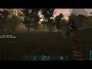 Ark setting/paramètres + stats du personnage