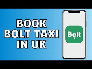How to Book Bolt Taxi in UK (Easy Guide)