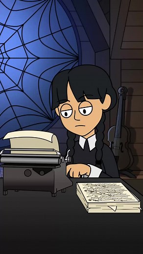 Wednesday Finger Heart Dance Challenge by Gametoons