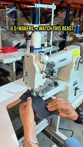 Industrial cylinder-bed walking-foot machine for leather & canvas — heavy-duty precision on tight curves. SPEEDWAY SW-335L | Single Needle | Unison Feed | Assembled with Servo Motor Table Stand Included. Miami showroom • Free shipping to 30 U.S. states. Comment USA for specs & price #sewingmachinesusa #walkingfoot #cylinderbed #leathersewing #canvaswork | Supra Sewing