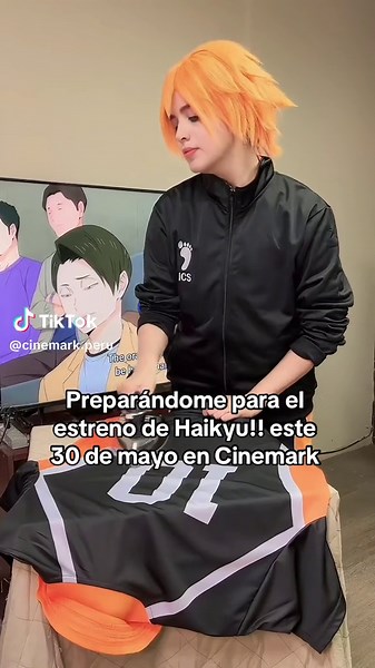 ¿Ya tienes tu cosplay? 👀 Porque mi sobri @pamela ya está lista para este 30 de mayo en Cinemark Megaplaza Recuerda que la preventa ya está habilitada, no faltes y alienta a tu equipo favorito 🏐 #haikyuu #cinemarknosekai #cinemark #movie #anime #animenews #animemovie #karasuno #fyp #parati CINEMARK DEL PERÚ S.R.L - RUC 20337771085