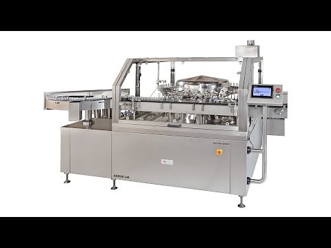 Automatic High Speed Rotary Vial Washing Machine - AHRVW 240