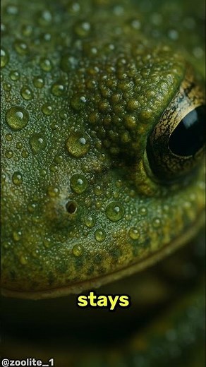 How Do Frogs Breathe Through Their Skin? #animals #frog #zoo