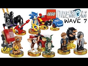 Lego Dimensions Complete Wave 7 - Sonic Gameplay, Minifigure, Ability Brickdown