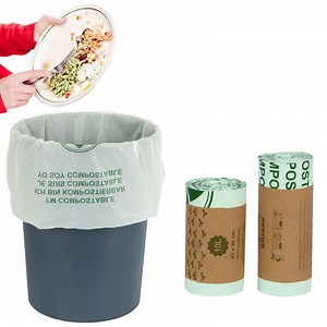 [Hot Item] Biodegradable Corn Starch Compostable Plastic Packaging Bag in Roll