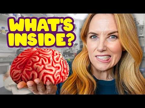 A REAL BRAIN DISSECTION! 🧠 What Makes Us Smart? | Maddie Moate