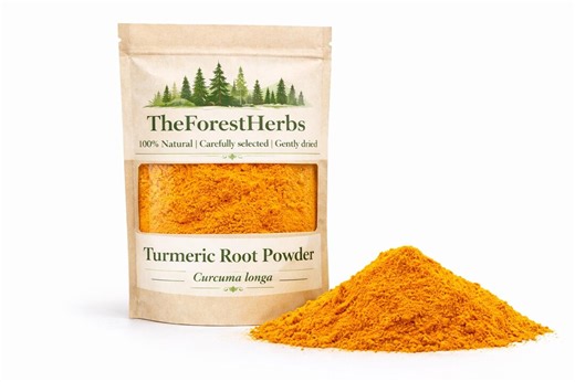 Turmeric Root Powder - Curcuma Longa/ Jiang Huang/ Herbal Spice - Etsy