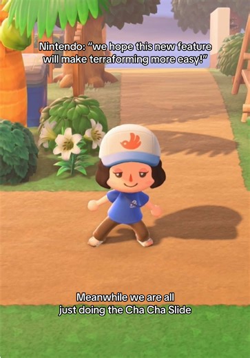 Who wants to come for a dance party on my island? 😂🌴✨ Doing the Cha Cha Slide in Animal Crossing wasn’t on my 2026 bingo card but I am loving the new 3.0 update so far hahah #animalcrossing #animalcrossingnewhorizons #cozygaming #cozygames