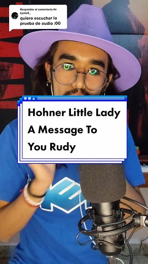 Hohner Little Lady Harmonica: A Message To You Rudy