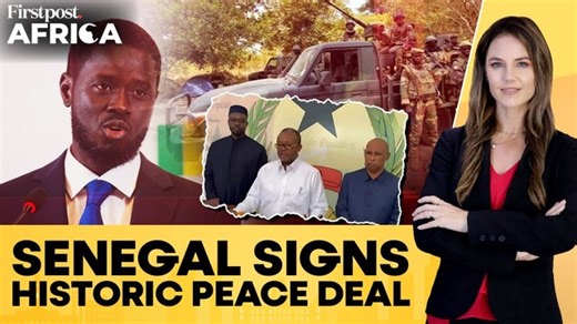 31 reactions | #FirstpostAfrica: Senegal has signed a peace deal with...