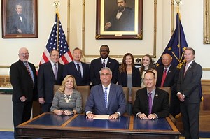 Indiana Gov. Holcomb signs victims rights bill