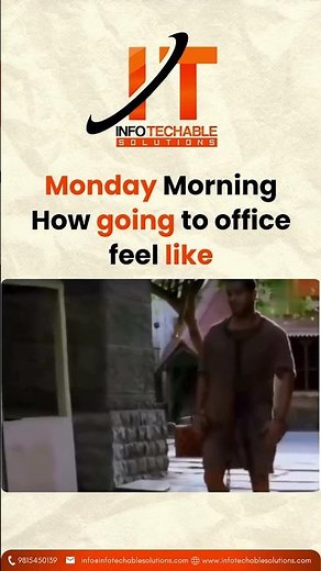 Going to Office on Monday Be Like 😩 #officelife #officememes #Mondaymorningmemes #shorts