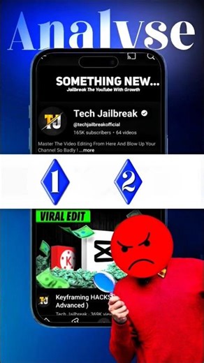 "How Tech Jailbreak Hit 165K Subs with Just 64 Unique Videos!" 🔥 #shorts