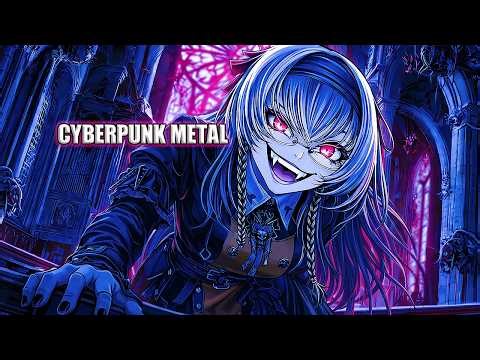 Dark Vampire Teacher ⚡ CYBERPUNK METAL | Work / Focus