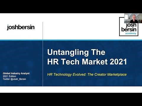 HR Technology 2021: Overview And State Of The Marketplace