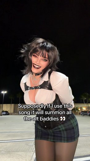 I was told if I use this audio it will summon all the alternative baddies 👀 #alternative #goth #gothgirl #baddies