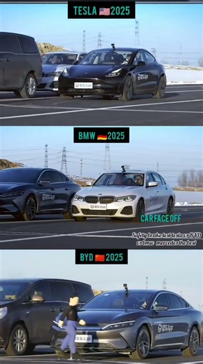 AEB Intercept: Tesla vs Mercedes vs BYD | The Kinetic Dissipation Audit!