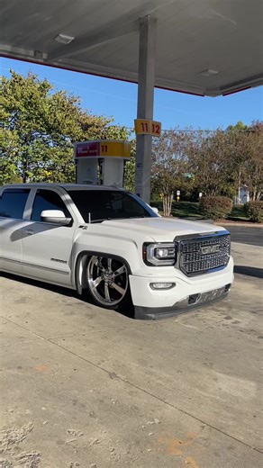 Custom Bagged GMC Sierra with Introwheels