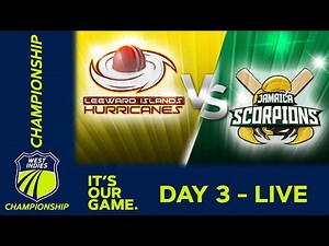 🔴 LIVE Leeward Islands v Jamaica - Day 3 | West Indies Championship 2024 | Friday 22nd March