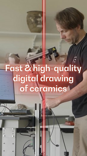 The Laser Aided Profiler device employs the latest technology for high-quality, rapid, digital 3D documentation of ceramic fragments  At the same time have all your digitized data immediately available for publishing  Let the Laser Aided Profiler work for you so you can fully concentrate on your research. | Laser Aided Profiler | Facebook