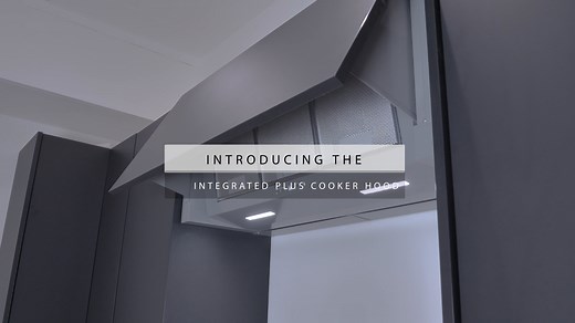 90cm Integrated Cooker Hood Brushless Motor