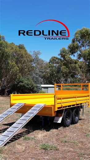 Watch the Redline Tipper's ramps slide out in seconds, ready to load anything you can throw at it, proving this trailer is the ultimate workhorse. | Redline Trailers