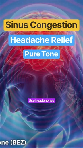 Sinus Congestion & Headache Relief Frequency | Pure Tone