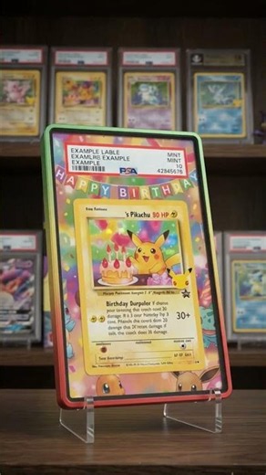 Birthday Surprise Pikachu 24-102 25th Anniversary transformation #pikachu #animeholder #25thbirthday