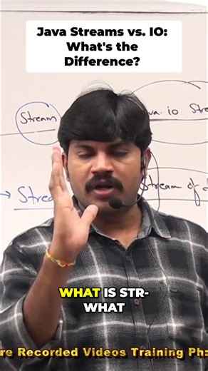 Durga Jobs on Instagram: "Streams process objects from collections. Java util streams ≠ Java I/O streams. Use streams to efficiently manipulate your data. #JavaStreams #JavaCollections #DataProcessing #CodingTips #JavaDev #StreamAPI #TechReels"