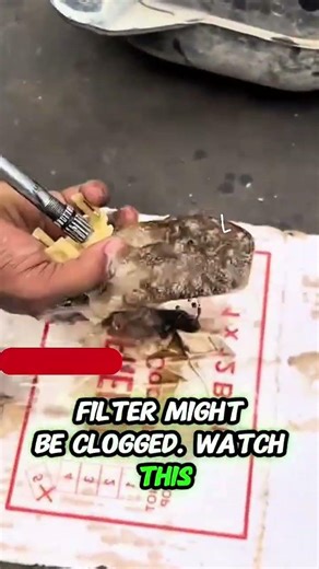Fuel Pump Filter Cleaning #fuel #fuelpump #filter #clean #mechanic
