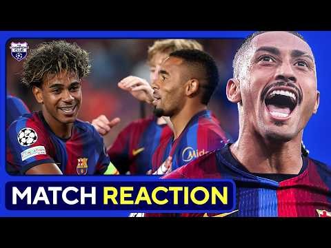 5 GOALS From Barca in Opening UCL Match! Full Match Reaction