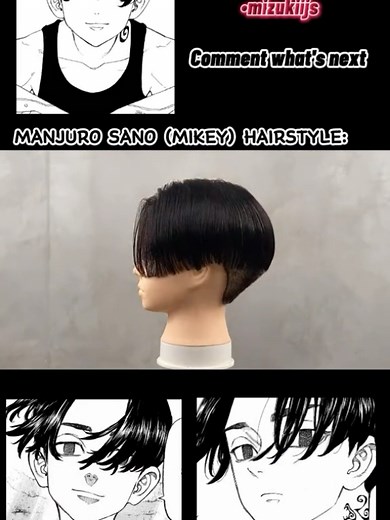 Manjiro Sano Hairstyle - Future Mikey Haircut