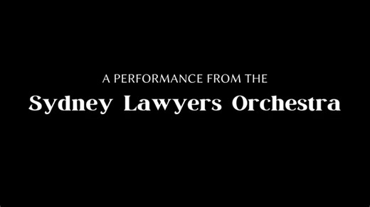Sydney Lawyers Orchestra - Performance for the Children s Hospital | Thomas Jones