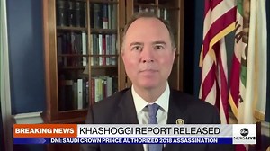 24K views · 515 reactions | "The crown prince does have blood on his hands..This has to have an impact not just on U.S.-Saudi relations but on relations with the crown prince," Rep. Adam Schiff tells ABC News Live on U.S. intel report saying Saudi crown prince "approved" Khashoggi murder operation. abcn.ws/2ZTnhJn | ABC News Live | Facebook