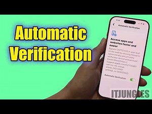 How to Turn On/Off Apple ID Automatic Verification on iPhone (Skip CAPTCHAs)