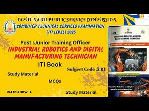 TNPSC CTS exam 2025/Industrial Robotics and Digital Manufacturing Technician ITI book/538
