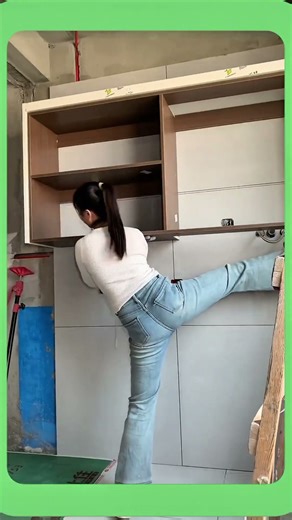 Making a kitchen tool storage cabinet with a clean and functional design