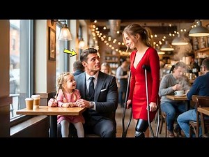 “Can I Sit Here Just For A Minute?” Whispered The One-Legged Girl—The CEO Said, “You’re Beautiful…”