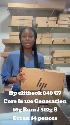 ‎💻 HP EliteBook 840 G7 – Tactile ‎ ‎Processeur : Intel Core i5, 10ᵉ génération ‎Mémoire vive (RAM) : 16 Go ‎Stockage : 512 Go SSD ‎Écran : 14 pouces tactile ‎Clavier : Rétroéclairé ‎Fonctionnalité supplémentaire : Lecteur d'empreintes digitales ‎ ‎📌 Prix : 239 000 F CFA ‎📞 Contact : 05 66 31 38 97 ‎🏢 Adjamé rond point liberté pharmacie makissi. ‎ | EZ informatique
