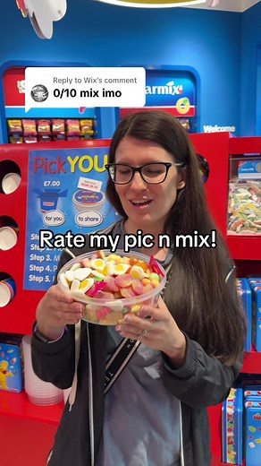 Replying to @Wix I’m no quitter. Rate my pick n mix! #haribo #sweets #picknmix #candy #sour