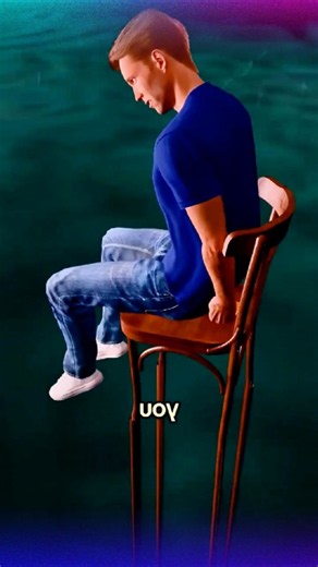 Imagine being stuck on a very high chair 😱