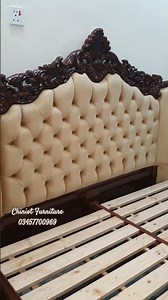 New Bridal Bed Design 2026 | Solid Wood High gloss finish | luxury bedroom bed and cupboard