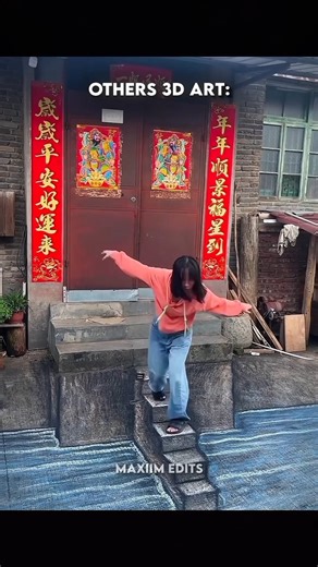 normal skill vs king of 3d art #shorts #funny