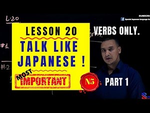 ✅Japanese Language in [Nepali] 2020 N5 Level : Lesson 20 PART 1